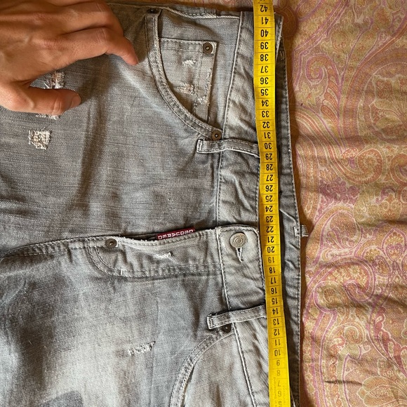 DSQUARED women’s grey distressed slim fit jeans size 42 IT - Picture 9 of 16